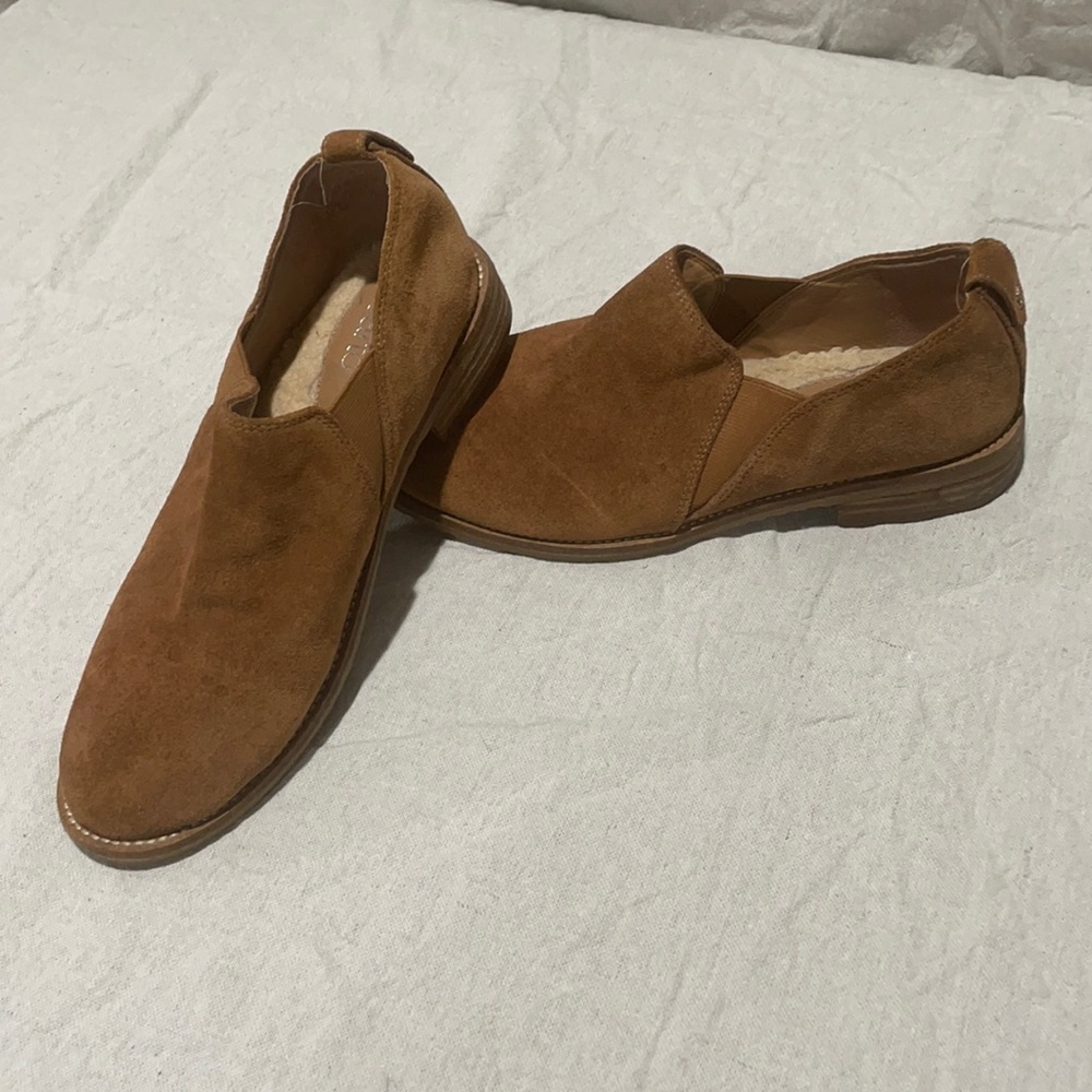 Franco Sarto suede booties